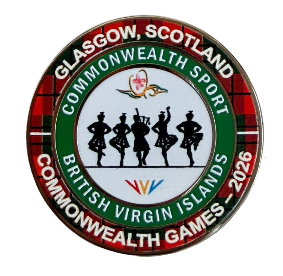 British Virgin Islands CGA Lapel Pin - Glasgow 2026
