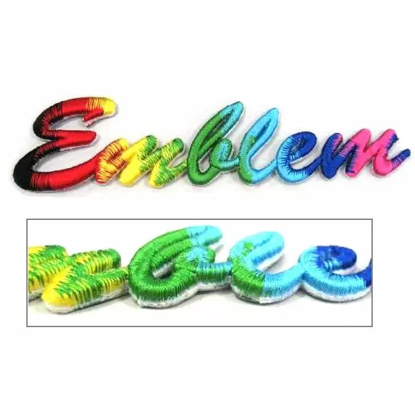 3D Puff Embroidery Patches