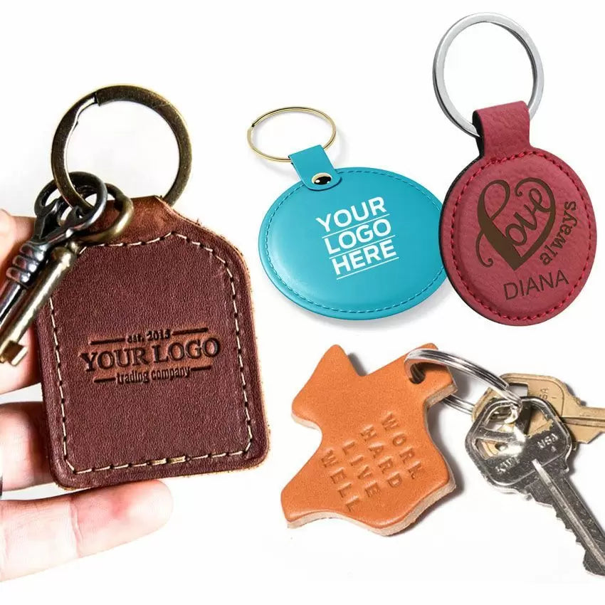 Custom Leather Keychains