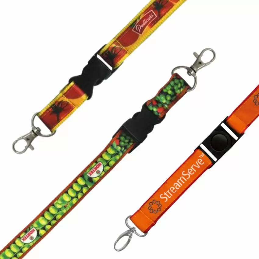 Double Layer Custom Printed Lanyards
