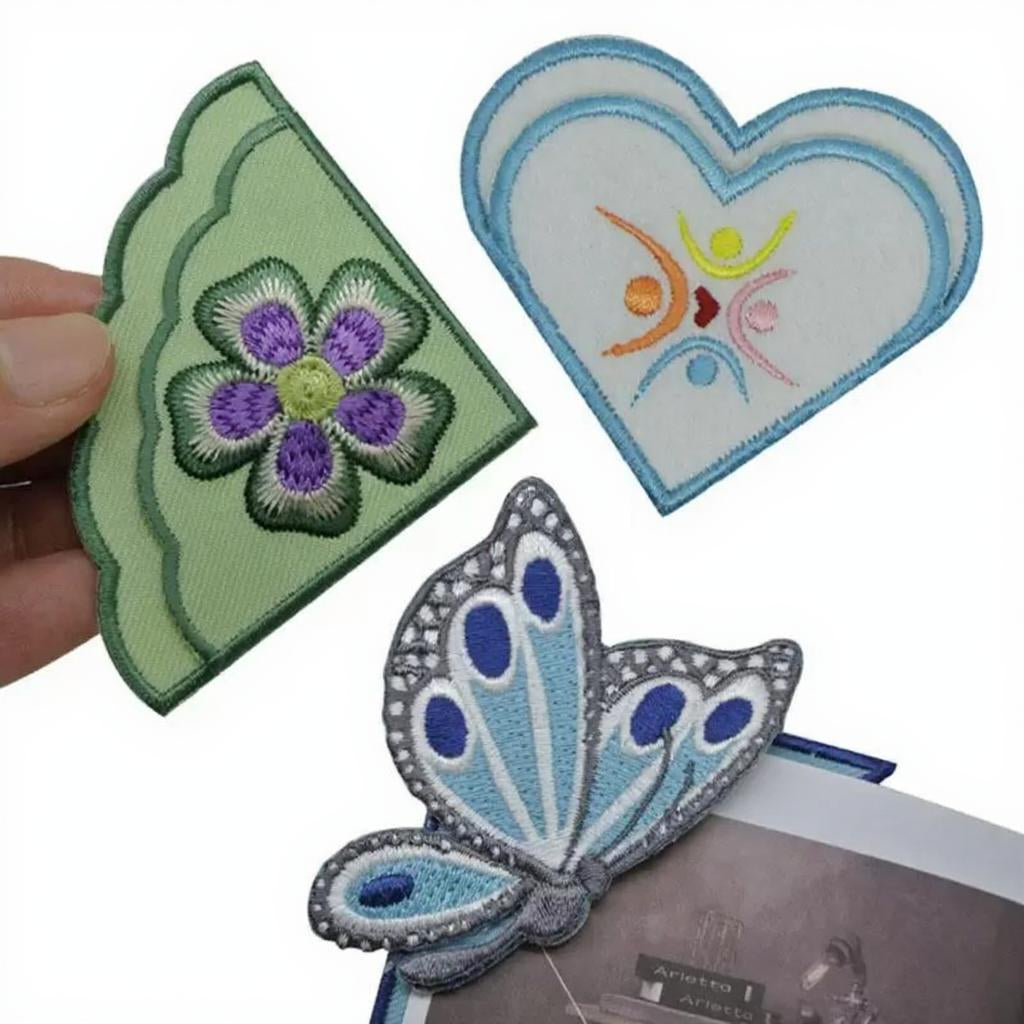 Embroidery Corner Bookmarks