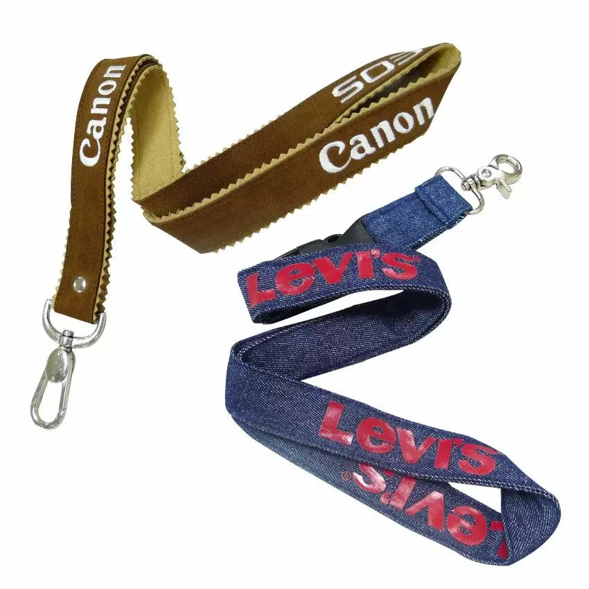 Fabric & Leather Lanyards