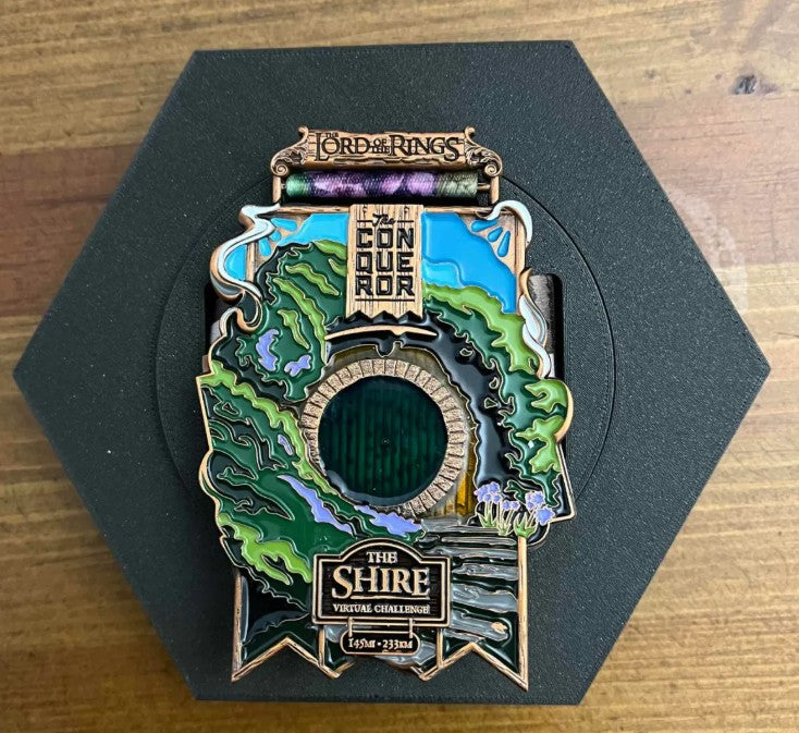🏅 3D Hexagon Medal Display
