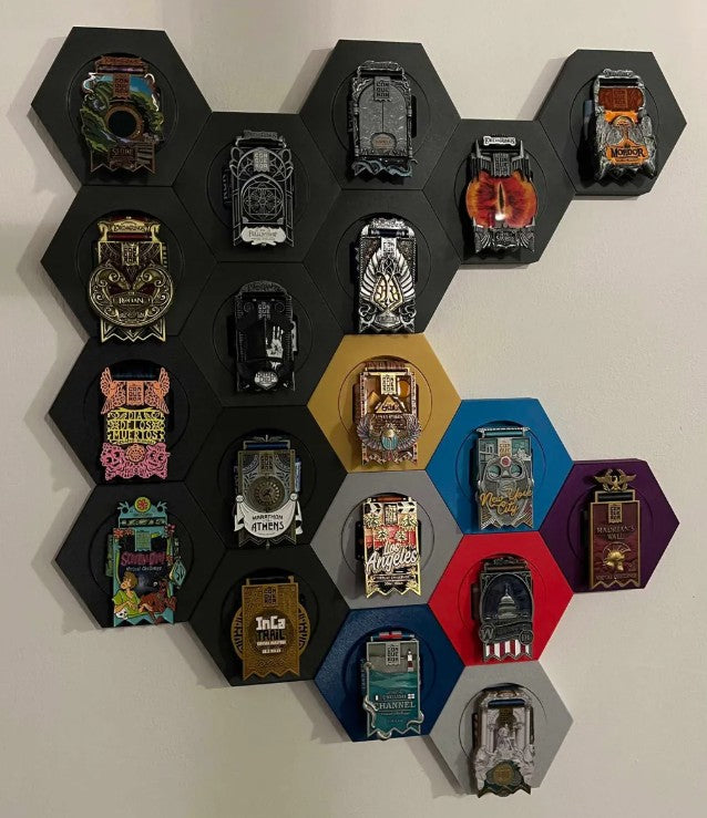 🏅 3D Hexagon Medal Display