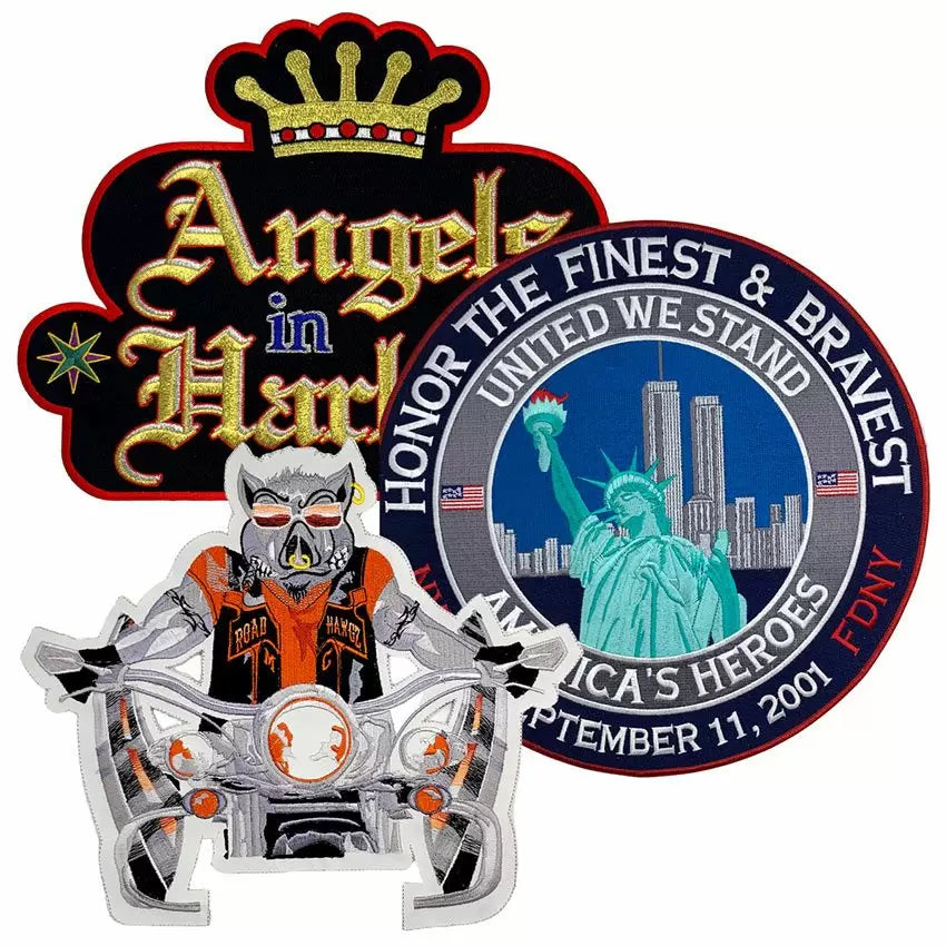 Large Iron On Patches