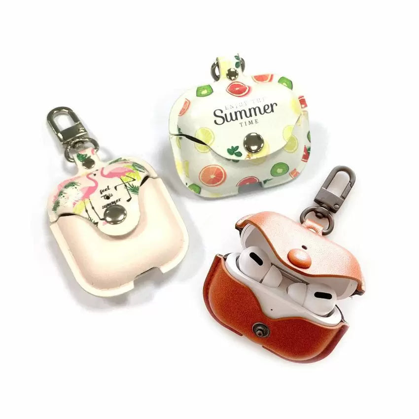 Leather AirPods Cover Cases