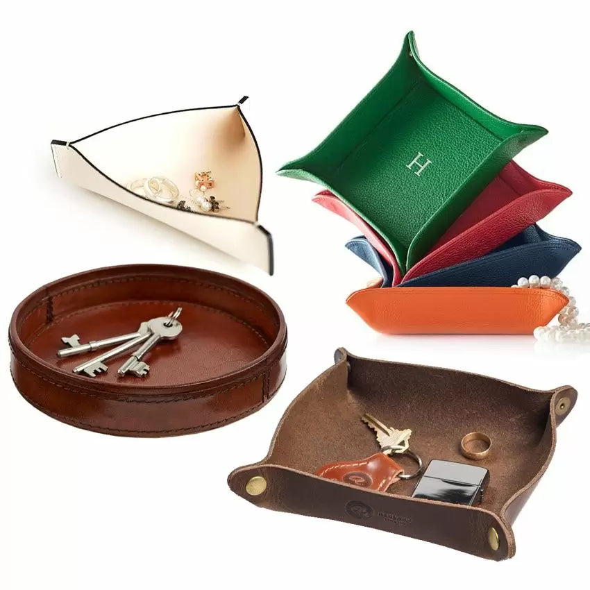 Leather Storage Tray