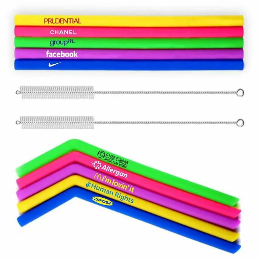 Reusable Silicone Straws