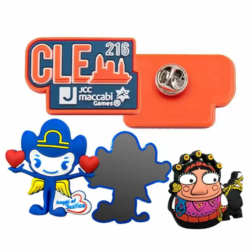 Soft Rubber PVC Lapel Pins